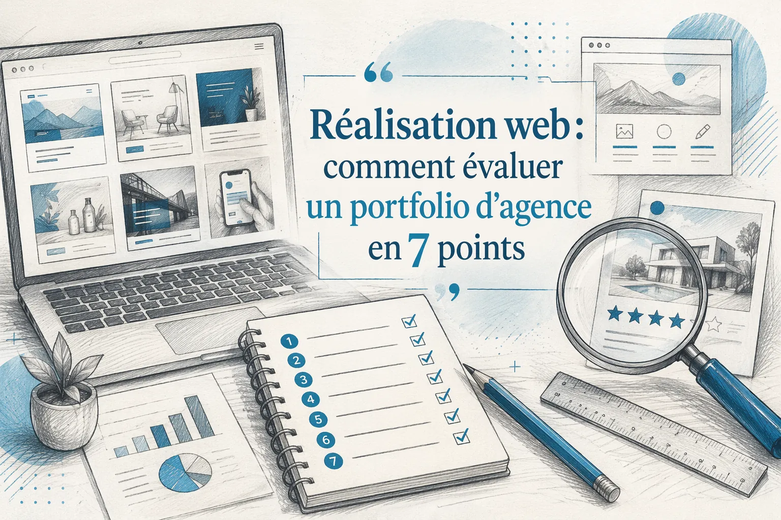 Réalisation web : comment évaluer un portfolio d&rsquo;agence en 7 points