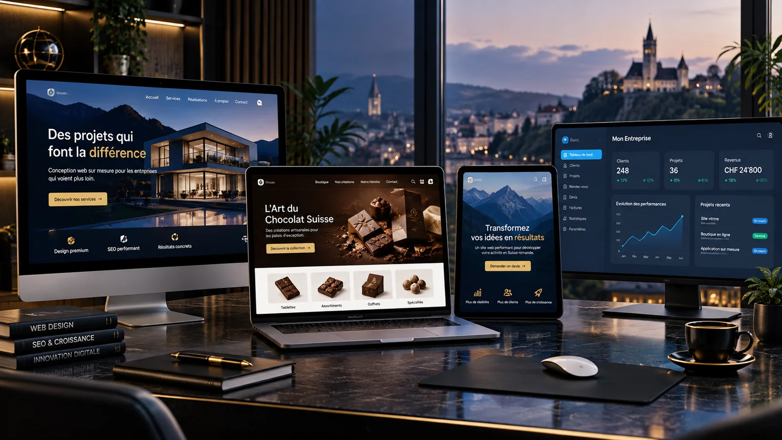 Vitrine, e-commerce, landing page et application web : les quatre types de sites internet WordPress créés par Bekaweb